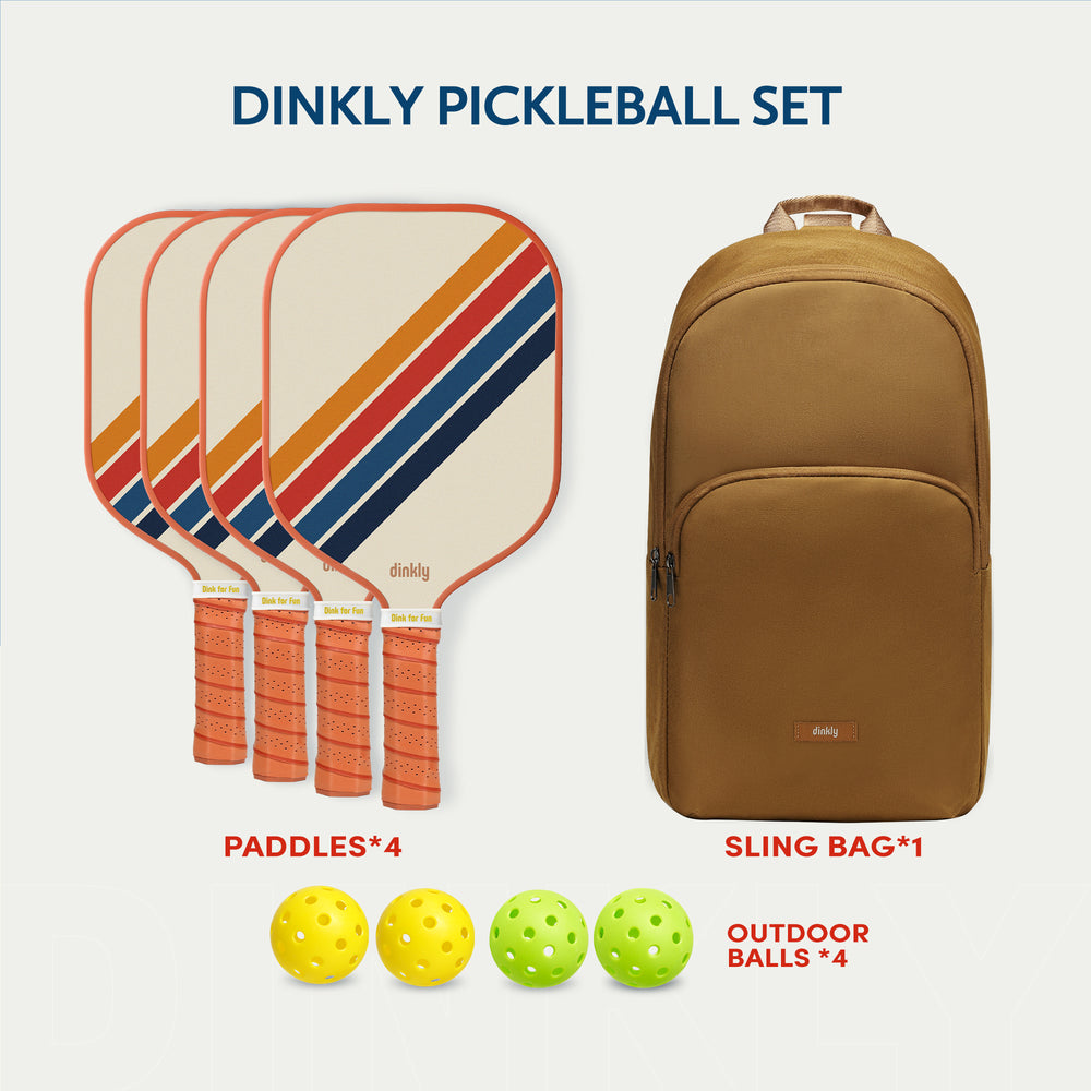 Dinkly Fast Lane Set of 4