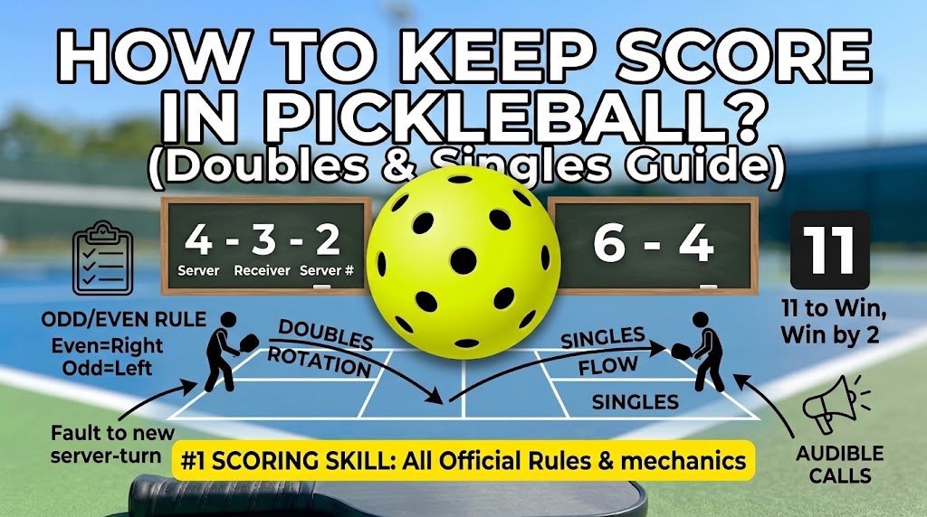 How to Keep Score in Pickleball – A Beginner's Guide to Scoring