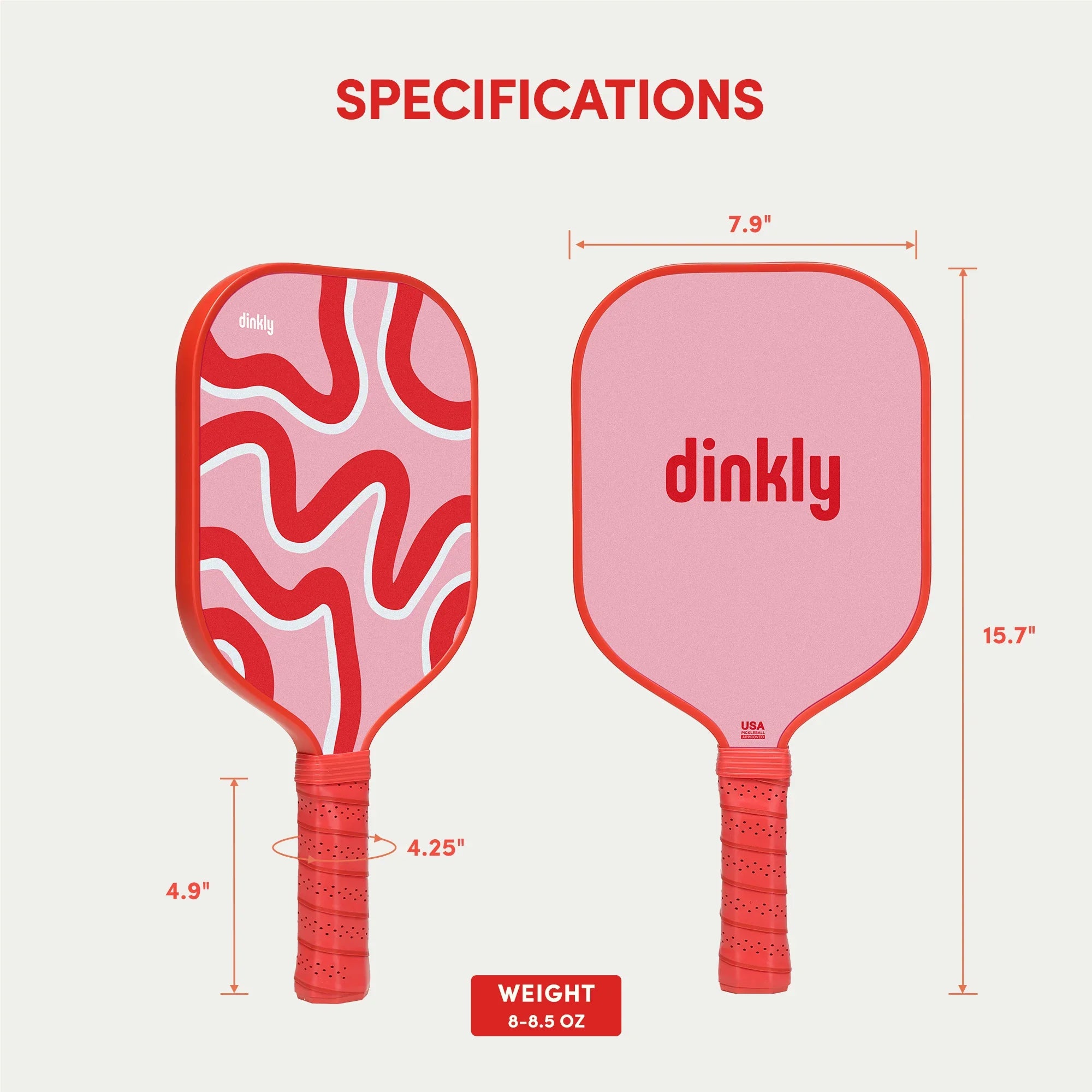 Dinkly Pink Bloom Pickleball Paddle