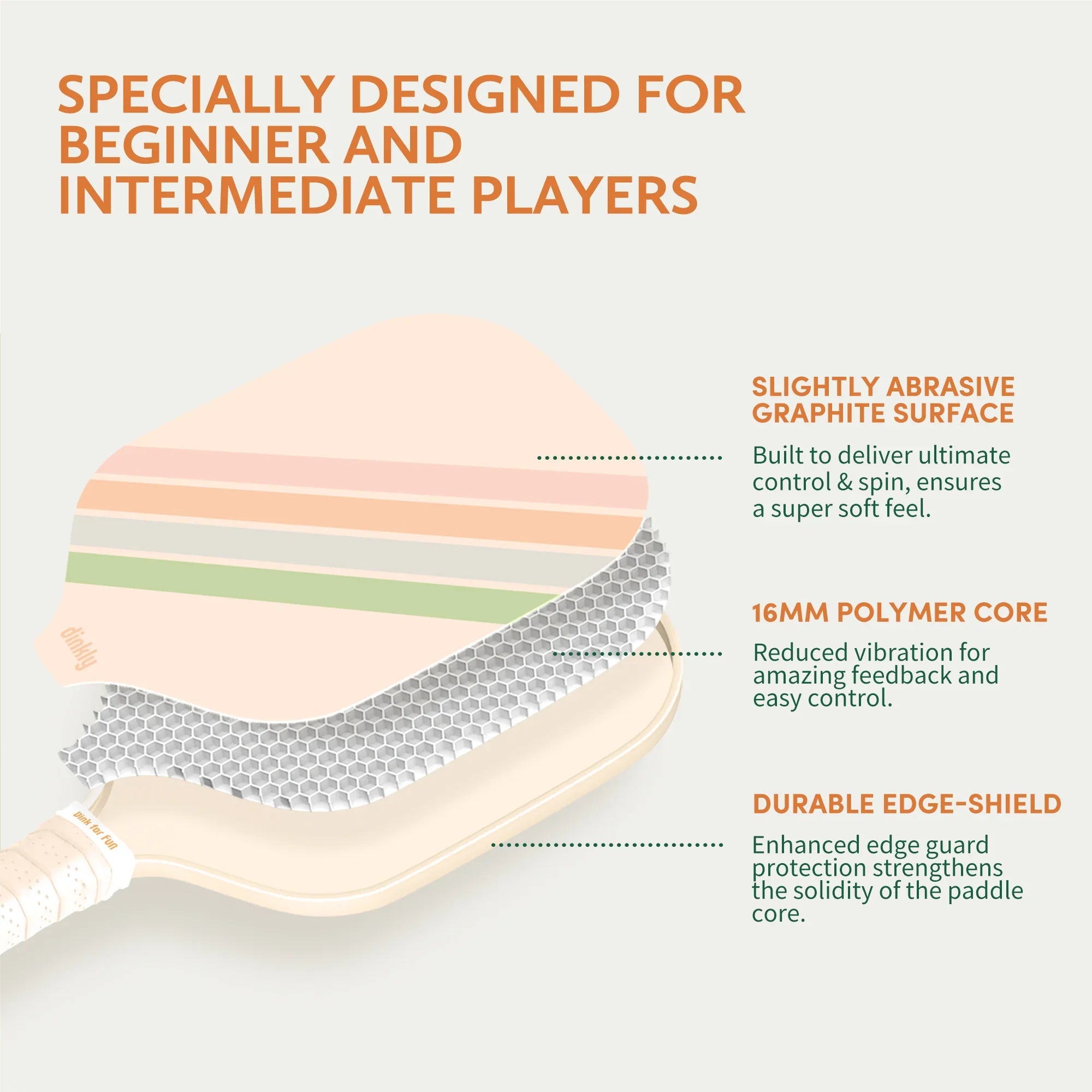 Dinkly Soft Serve Pickleball Set