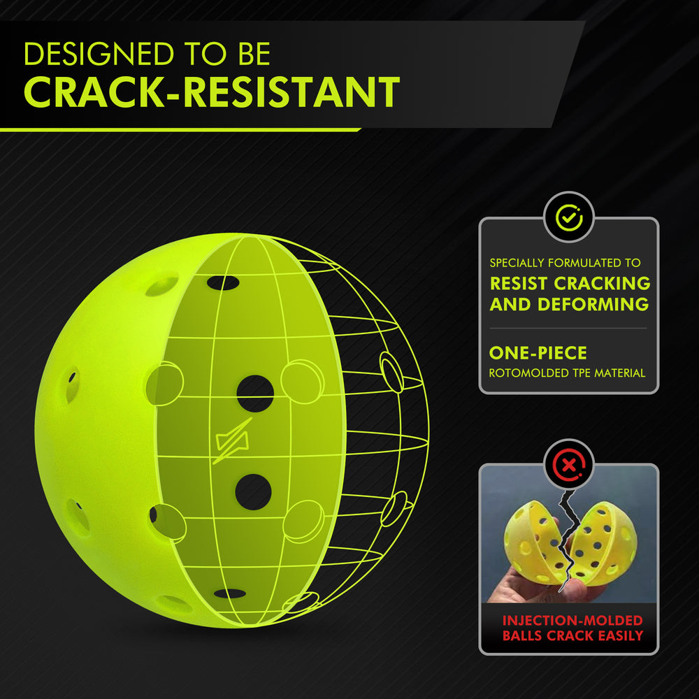 Green Outdoor Pickleballs - Set of 2