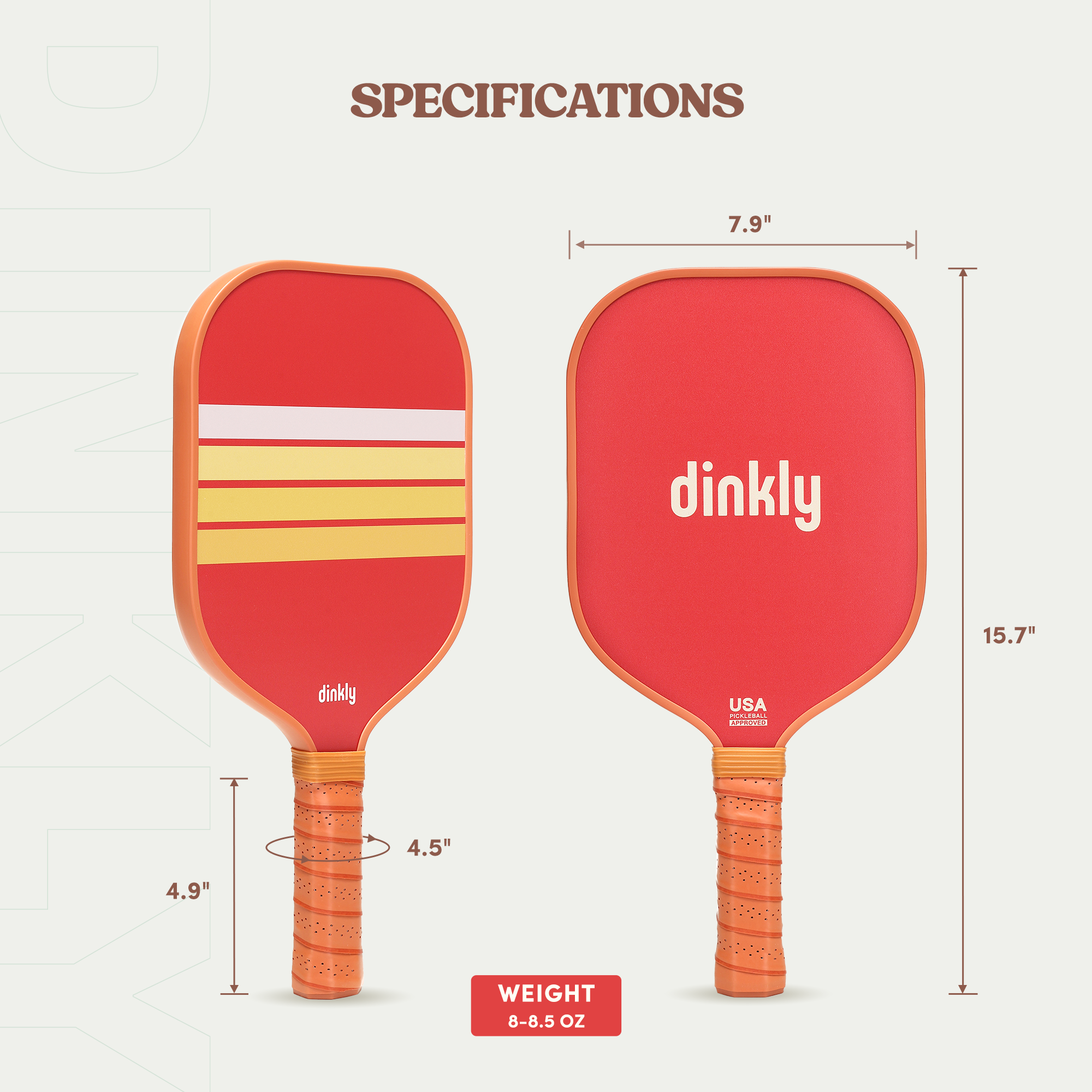 Dinkly Hot Shot Pickleball Paddle