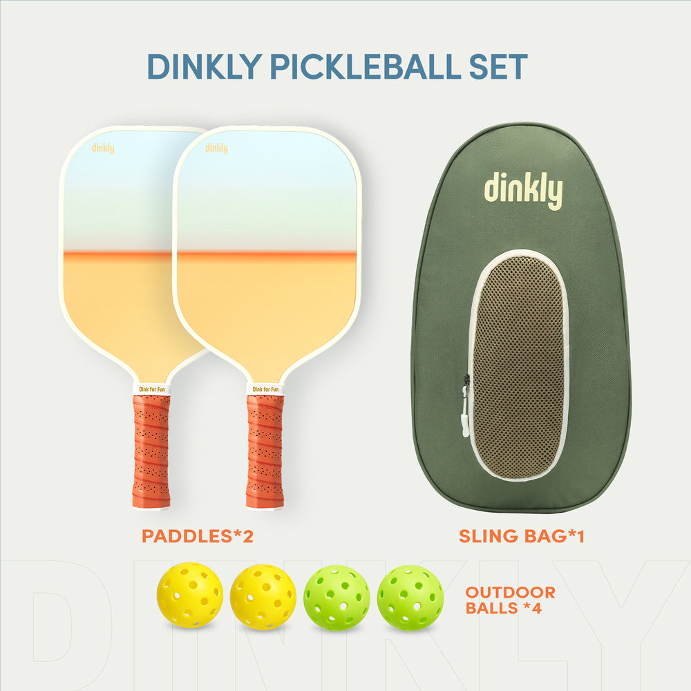 Dinkly Shallow Tan Set of 2