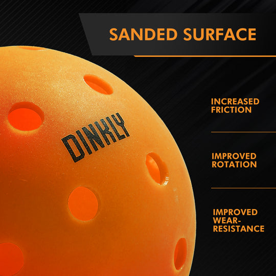 Orange Hybrid Pickleballs - Set of 2