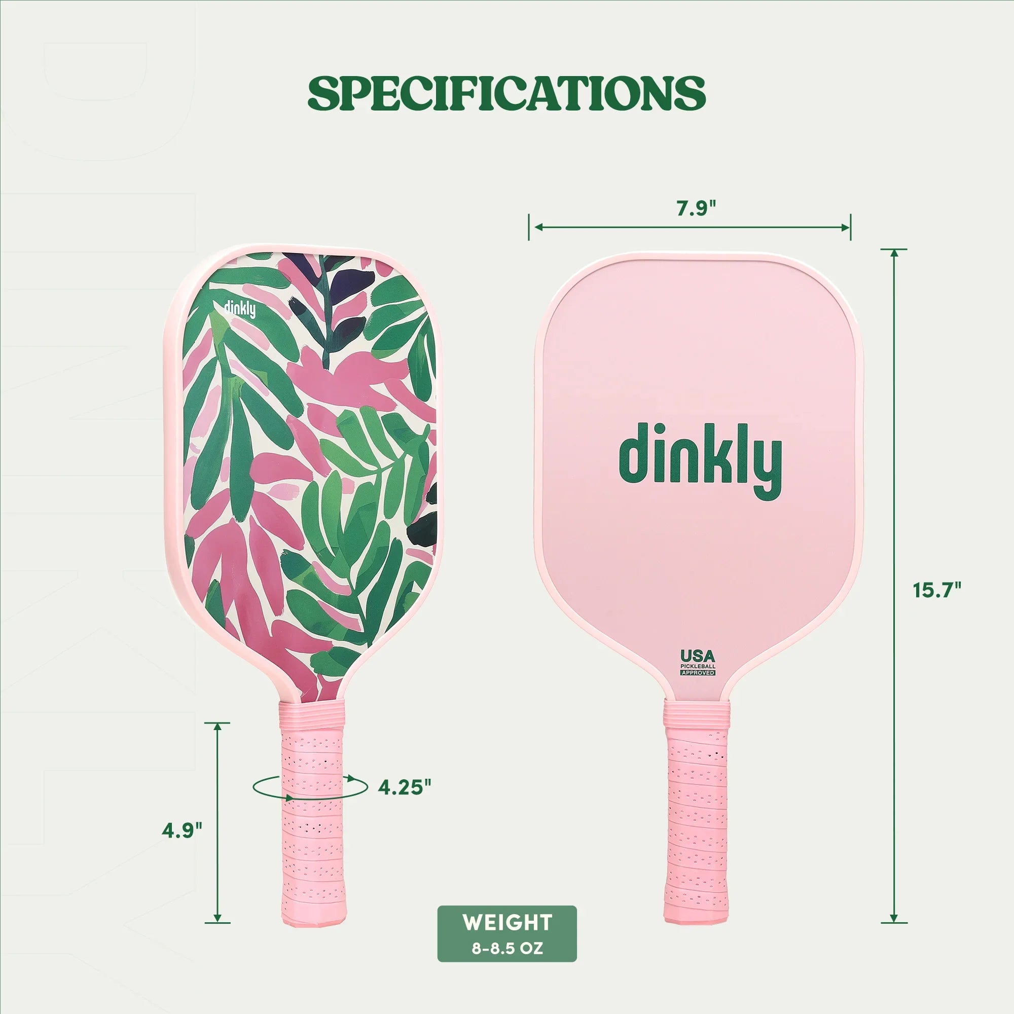 Dinkly Wild Garden Pickleball Set