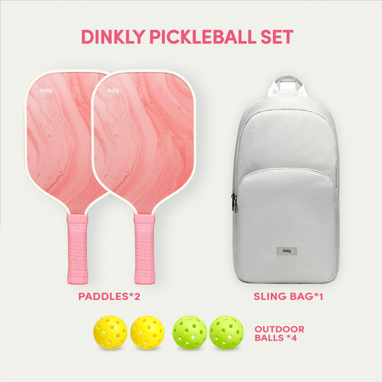 Dinkly Pink Dust Set of 2