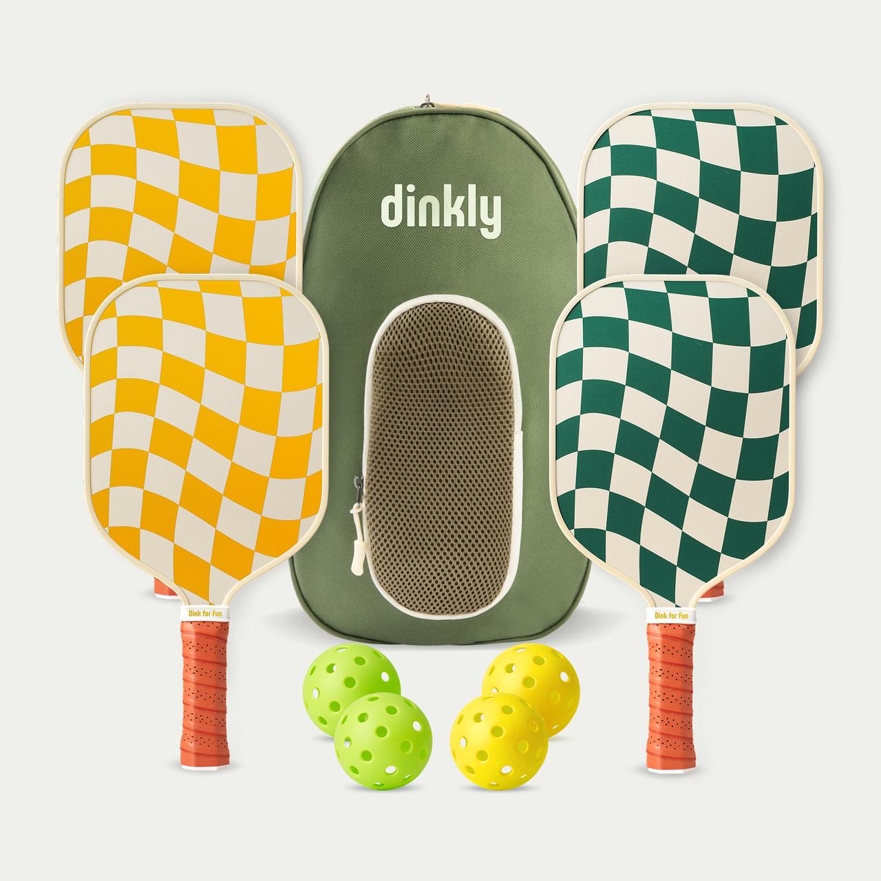 Dinkly Power Play Pickleball Set of 4 DinklyPickleball
