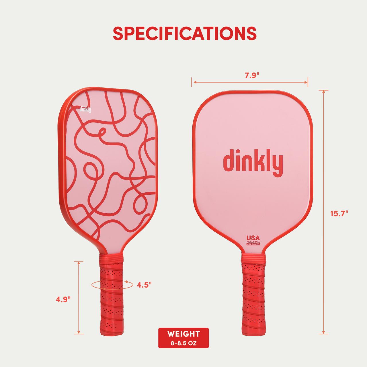 Dinkly Pink Echo Pickleball Paddle