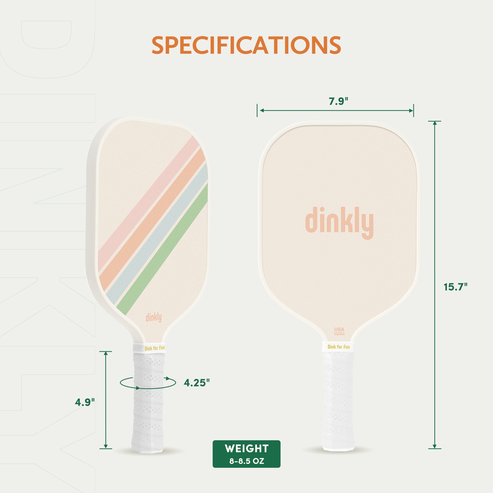 Dinkly Soft Serve Pickleball Set