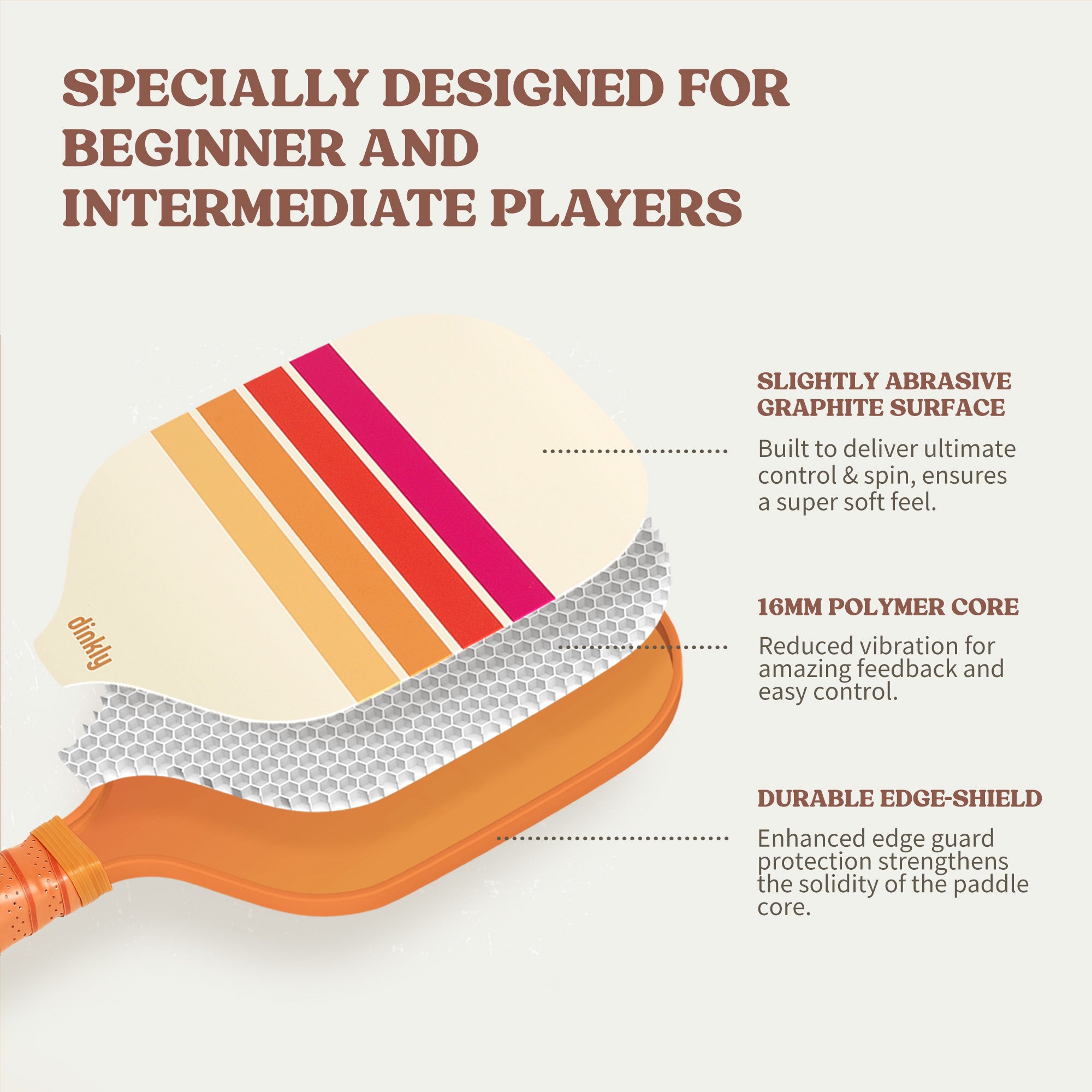 Dinkly Level Head Pickleball Set