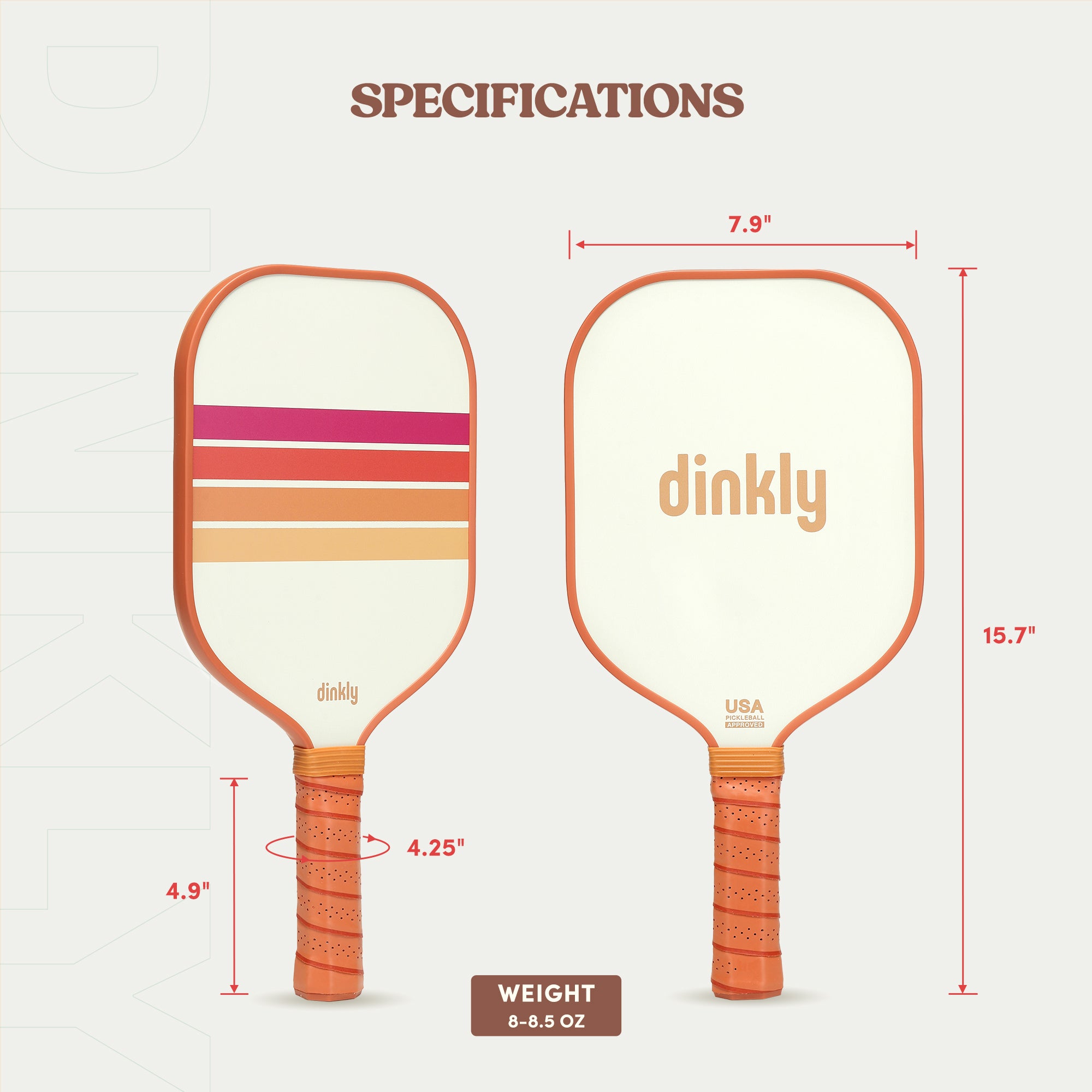 Dinkly Level Head Pickleball Paddle