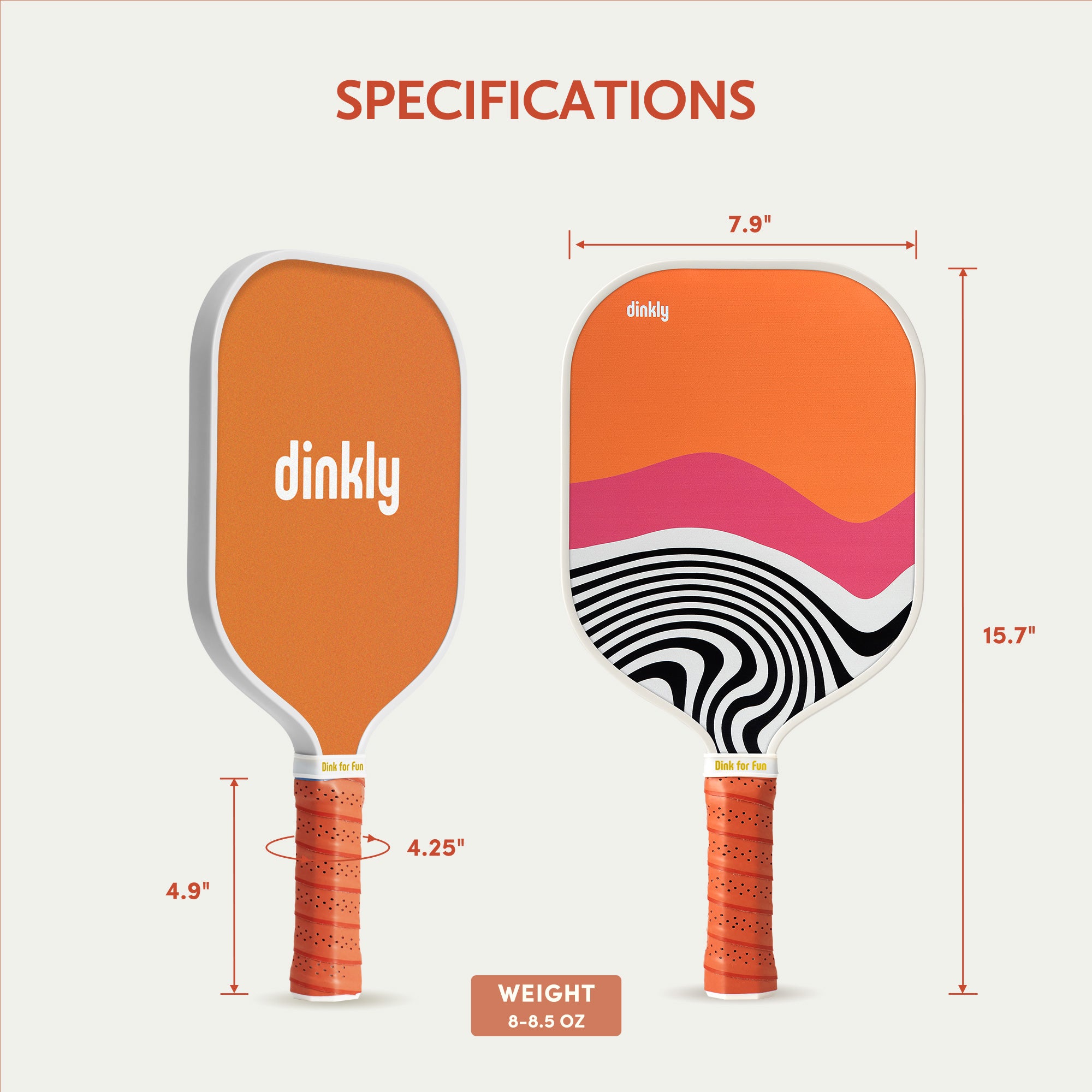 Dinkly Sandstorm Pickleball Paddle